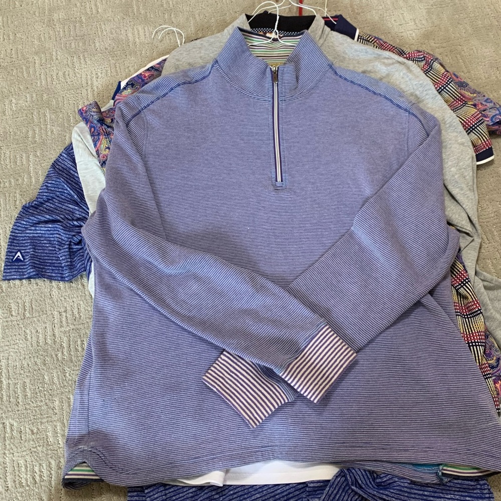 Robert Graham Easy Rider Half Zip Pullover